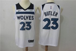 NBA 23 Jimmy Butler Wolves 2017-18 Season Maillot blanc